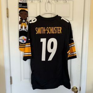 NIKE• Steelers Jersey #19 JuJu Smith-Schuster w/ Free Socks Size- Med